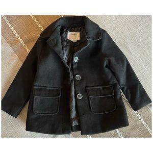 Old Navy Black Peacoat